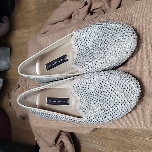 Steven women's rhinestone size 7 Loafers - Picture 2 of 3